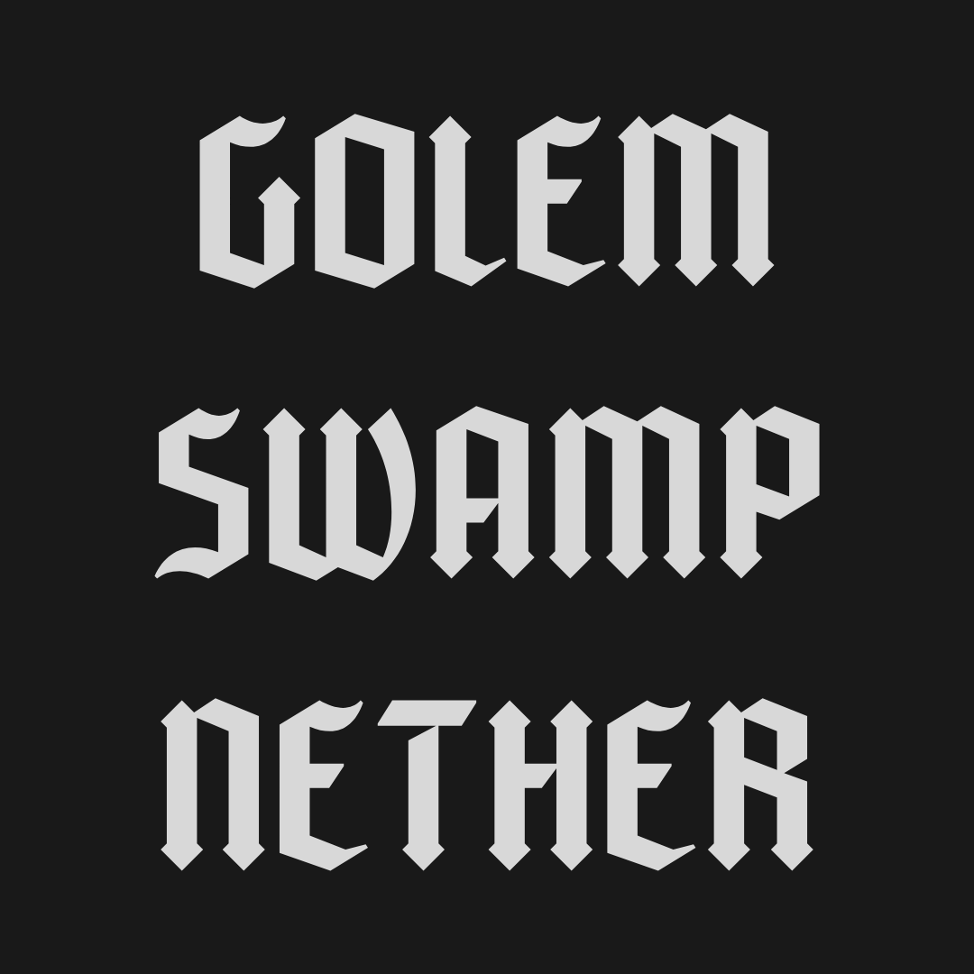 golem swamp nether
