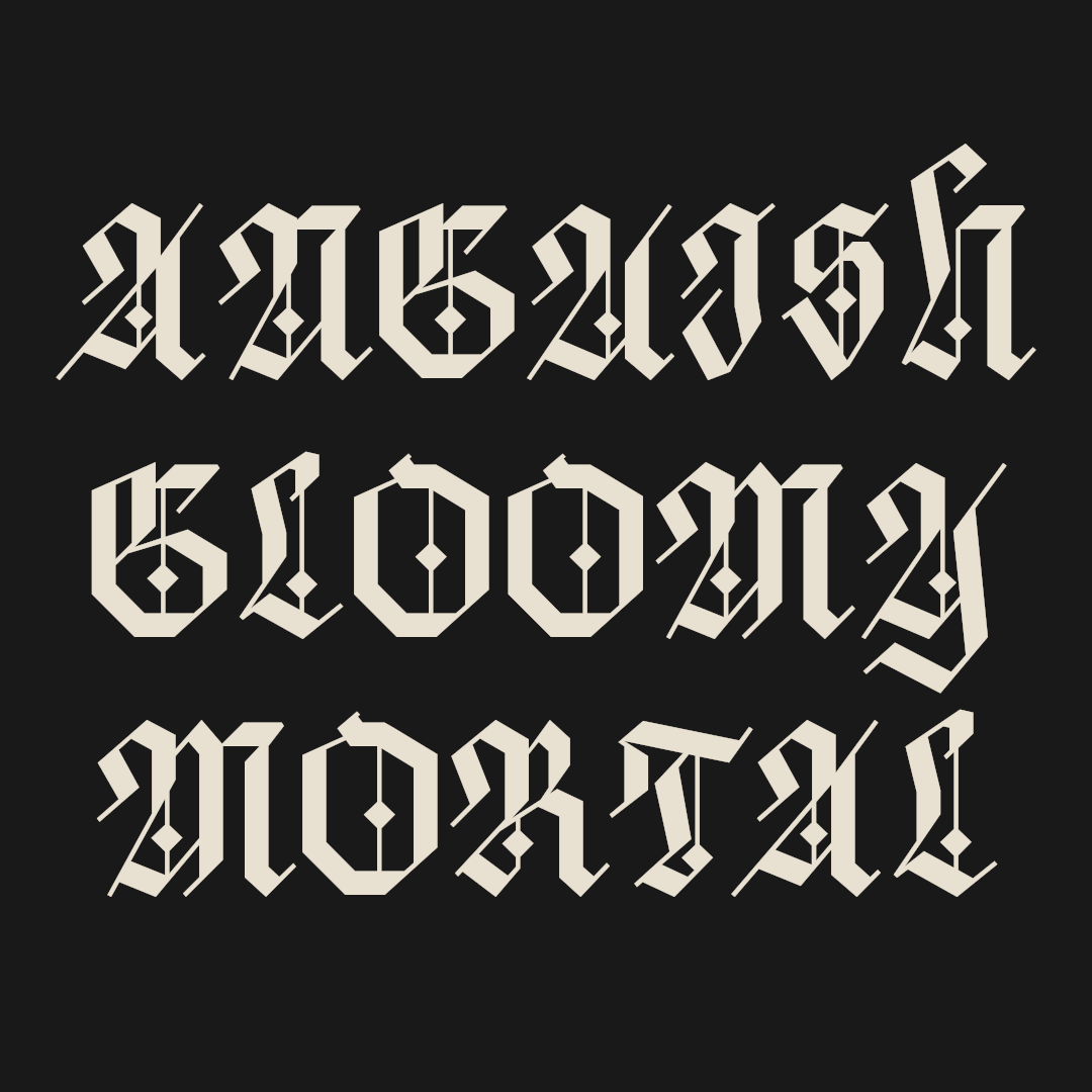anguish gloomy mortal